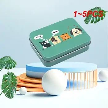 1 ~ 5ШТ Металлический Ящик для хранения Ювелирных изделий Заколка для волос Косметическая Упаковка Подарочная коробка Коробка для организации домашнего хранения