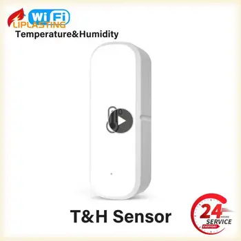 1 ~ 8ШТ. Умный датчик температуры и влажности Tuya WiFi / ZigBee, датчики температуры умного дома, работает с Alexa Google Assistant Smart