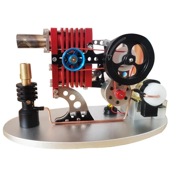 1 ШТ. Модель двигателя Стирлинга, коромысло, модель генератора двигателя Стирлинга, научный эксперимент, обучающая игрушка, подарок для мальчиков