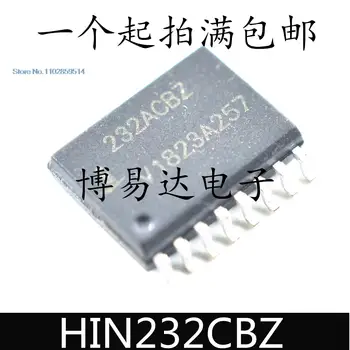 10 шт./ЛОТ HIN232ACBZ HIN232 232ACB микросхема SOP16 RS-232
