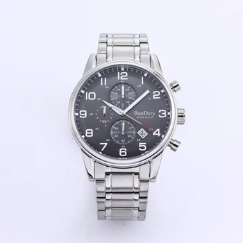 2024 BAODERY Кварцевые часы Спортивные Лучший бренд Класса Люкс Мужские часы Мужские наручные часы Новые 42 мм