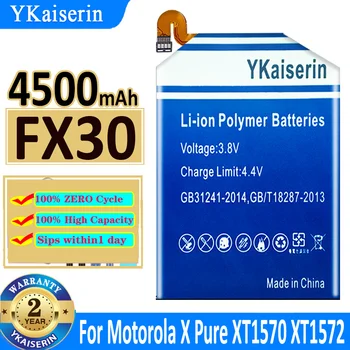 4500 мАч YKaiserin Аккумулятор FX30 Для Motorola Moto X MotoX Pure Edition X Style Pure X Style X + 2 XT1570 XT1572 XT1575 Bateria