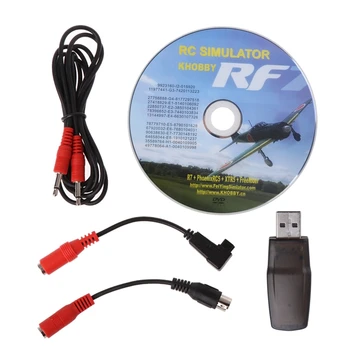 Аналоговый кабель USB-ключа для симулятора полета для G7 5.0 Aerofly для XTR VRC FPV X-Plane Пульт дистанционного управления