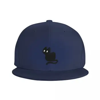 Бейсболка с сидящим черным котом, шляпа для гольфа, мужская пляжная сумка, шляпа для мужчин, женская