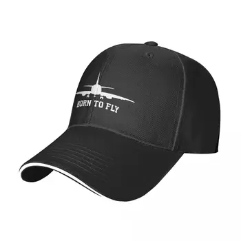 Бейсбольная кепка Born To Fly Airplane, Модная детская кепка от солнца, мужская кепка, Женская Персонализированная Регулируемая кепка, бейсбольная кепка