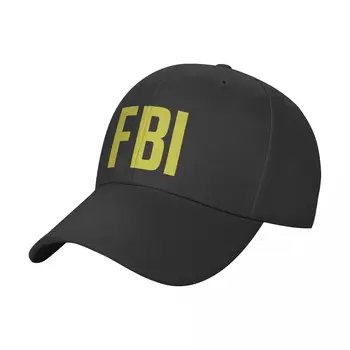 Бейсбольная кепка FBI, шляпа большого размера, женские кепки для пляжных прогулок, мужские кепки