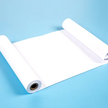 Белый рулон бумаги для рукоделия Рулон мольбертовой бумаги для детей Настенная Подарочная Оберточная бумага 45см х 10м