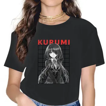 Винтажная повседневная футболка Kurumis Tokisakis для женщин, хлопковые футболки с круглым воротом, новое поступление одежды с коротким рукавом, дата выхода в эфир