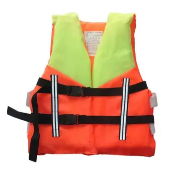 Детский Жилет для плавания унисекс, куртка с регулируемым ремнем безопасности