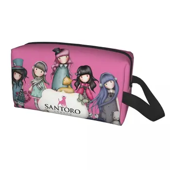 Дорожная сумка для туалетных принадлежностей Santoro Gorjuss Портативный органайзер для косметики для женщин для хранения косметики Dopp Kit Box
