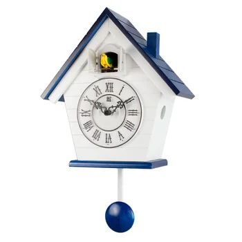Европейские минималистичные Настенные часы с кукушкой, Старинные часы для гостиной, Современный дизайн, Детская спальня, Украшение дома с птицей-маятником