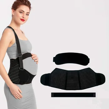 Женский бандаж для талии, поддержки живота, бандажа для спины, защитные ремни для одежды, пояс для беременных, пояс для живота
