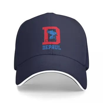 Классический дизайн DePaul с талисманом и традиционной бейсболкой D Cap бейсболка мужская кепка женская шляпа женская мужская