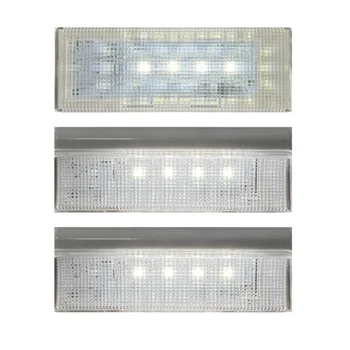 Комплект светодиодных Ламп из 2 предметов W10515057 и 1 предмета W10515058 с Конической Линзой и Рамкой для Whirlpool Kenmore Maytag KitchenAid