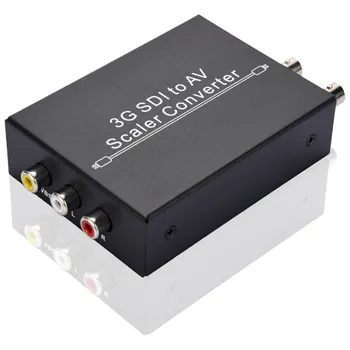 Конвертер 3G SDI в AV SDI Scaler Конвертер 3G / HD / SD SDI в R / L Адаптер RCA CVBS