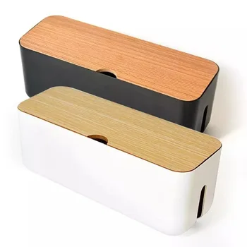 Коробка для Управления кабелем Wire Organizer Белая Коробка-Органайзер для Скрытия Проводов и Прокладок Питания | Коробка-Органайзер Для ТВ-шнура