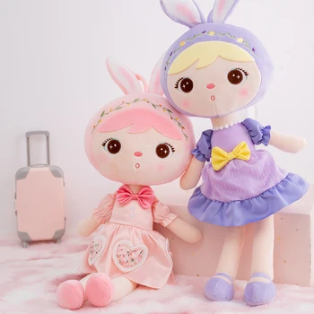 Милая кукла с заячьими ушками, плюшевые игрушки серии Doll Lolita, подарок на день рождения, кукла, детские игрушки