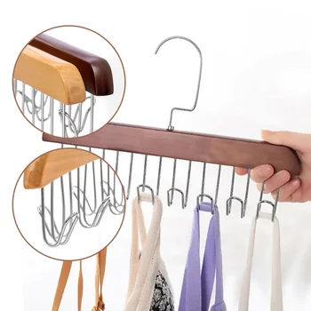 Многофункциональная простая вешалка для одежды, практичный держатель для хранения пальто и шляп, инструмент для хранения вешалок с несколькими крючками для домашней спальни