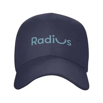 Модная качественная джинсовая кепка с логотипом Radius, вязаная шапка, бейсболка