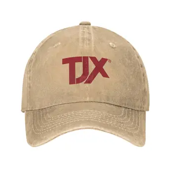 Модная качественная джинсовая кепка с логотипом TJX, вязаная шапка, бейсболка