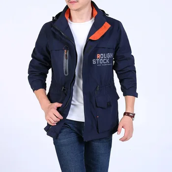 Мужская уличная куртка Осень-зима 2023, Новая повседневная куртка с капюшоном, мужская ветровка, пальто, Топы с длинными рукавами, одежда для мужчин
