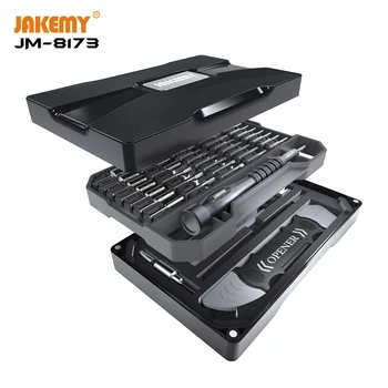 Набор прецизионных отверток JAKEMY JM-8173 Магнитная отвертка для ручного инструмента для ремонта мобильных телефонов, компьютеров, ноутбуков