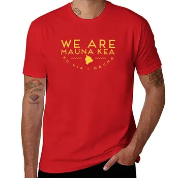 Новая футболка We Are Mauna Kea, черная футболка, футболки с кошками, милые топы, эстетичная одежда, мужские футболки для больших и высоких мужчин