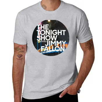 Новая футболка Джимми Фэллона, милая одежда, забавные футболки, винтажные футболки, мужские графические футболки