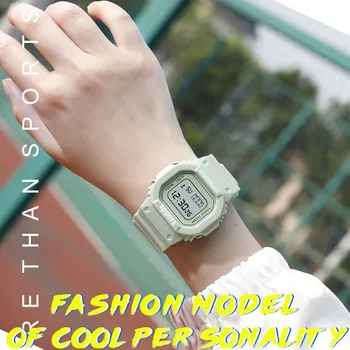 Новые модные цифровые часы Квадратные женские часы Спортивные электронные наручные часы Reloj Mujer Clocks