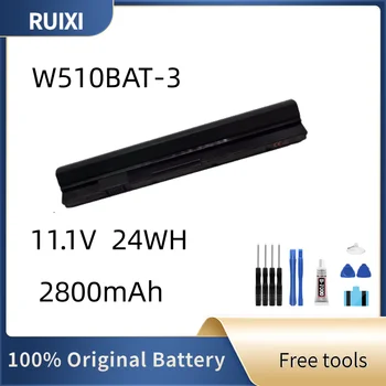 Оригинальный Аккумулятор RUIXI W510BAT-3 Для Clevo W510LU, W510S, W515LU 6-87-W510S, 6-87-W510S-42F2, Аккумуляторы 11,1 V 24WH + Инструменты