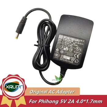 Подлинный Phihong PSC11R-050 Импульсный источник питания 5V 2A 4,0 *1,7 мм Адаптер переменного тока Зарядное устройство EU/US/UK Plug