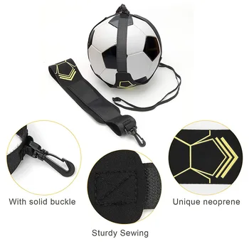 Поясной ремень для тренировки ударов по кругу Удобно носить молодежные футбольные принадлежности на открытом воздухе