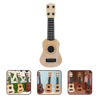 Развивающие Игрушки для младенцев, Мини-модель Гавайской гитары, Маленькая Гитара, Модели музыкальных инструментов, Пластиковые Дошкольные