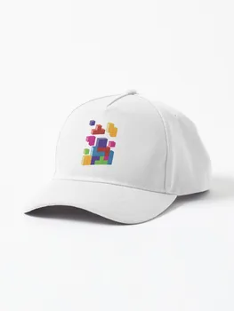 Разноцветные кубики тетриса, Кепка, шляпа для группы наблюдения, детские кепки kanye west
