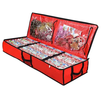 Рождественские сумки для хранения Рождественская сумка Контейнер для хранения подарков Под кроватью Органайзер для хранения под кроватью С усиленными ручками