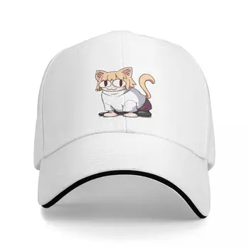Симпатичная бейсболка Neco Arc Cat в стиле ретро японского аниме, мужская и женская бейсболка для папы из полиэстера, спортивная