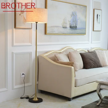 Современный Торшер BROTHER Минималистичная Семейная Гостиная Спальня Nordic LED Декоративный Стоячий Светильник
