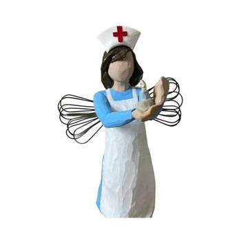 Статуэтка Ангела дружбы, статуэтка медсестры, Памятные подарки, подарки Ангела дружбы, статуэтка медсестры, подарки для владельцев A