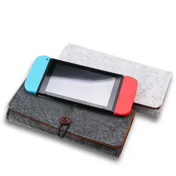 Сумка для хранения консоли Nintendos Switch Чехол Прочный чехол для переноски игровой консоли Nintend Lite NS Switch Войлочная сумка