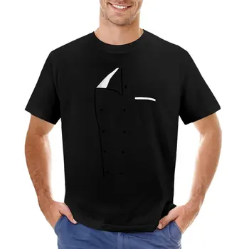 Футболка с пиджаком шеф-повара, изготовленная на заказ футболка, быстросохнущая футболка, мужские футболки в обтяжку