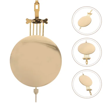 Часовой механизм с маятником, настенные аксессуары, детали, заменяющие металл и кварц, традиционные запасные части, золотой дедушка