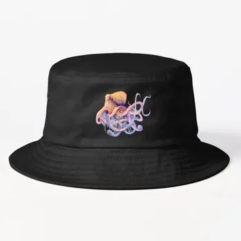 Шляпа-ведро Octopus Ii, кепки, Черные повседневные Модные Рыбки, Спорт для мальчиков, Хип-хоп, Мужская Весна
 Летние рыбалки для женщин-Дешев.